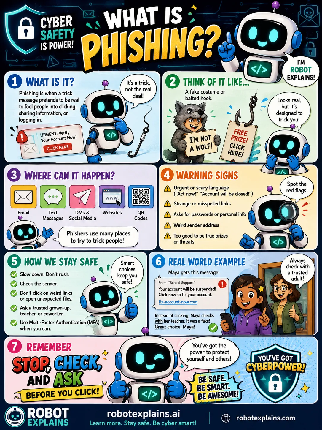 Infographic: What Is Phishing?. Scam messages that try to trick you into giving up secrets.
